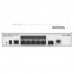 Маршрутизатор CRS212-1G-10S-1S+IN Switch. Ethernet 1x 10/100/1000 + 10x SFP +1x SFP+. PoE. Console, LCD touchscreen
