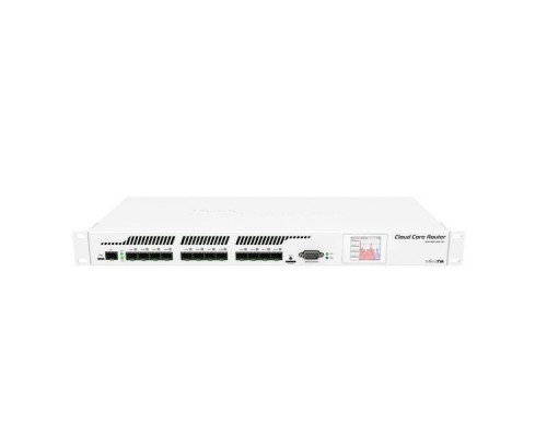 Маршрутизатор CCR1016-12S-1S+ Router 1U 19