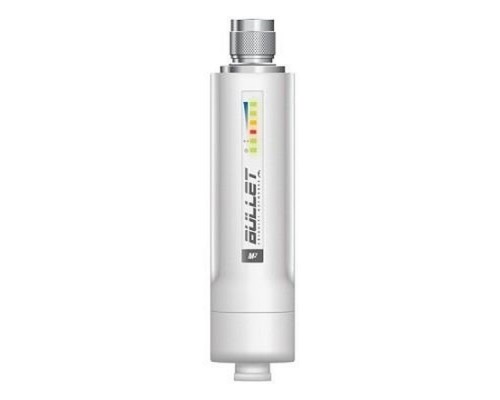 Точка доступа Ubiquiti Bullet M2 HP ультракомпактная всепогодная Wi-Fi AP/bridge/CPE, 802.11a/n