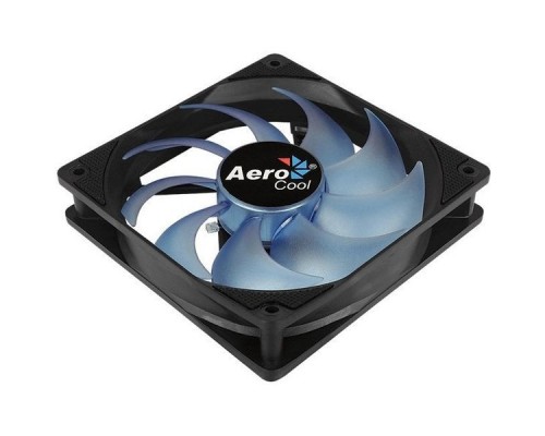 Вентилятор Aerocool Motion 12 plus Blue 120x120mm 3-pin 4-pin(Molex)22dB 160gr LED Ret