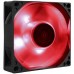 Вентилятор Aerocool Motion 8 Red-3P 80x80mm 3-pin 25dB 90gr LED Ret