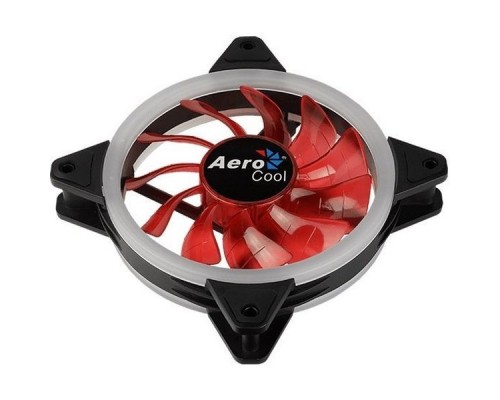 Вентилятор Aerocool Rev Red 120x120mm 3-pin 15dB 153gr LED Ret