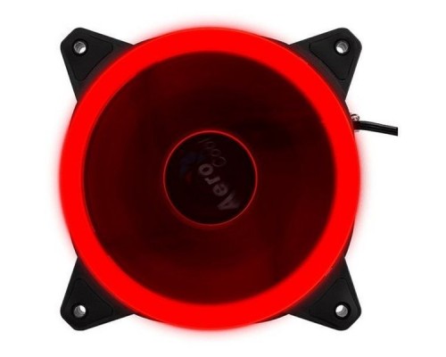 Вентилятор Aerocool Rev Red 120x120mm 3-pin 15dB 153gr LED Ret