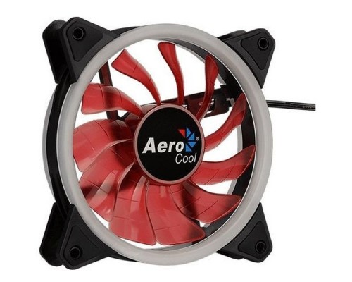 Вентилятор Aerocool Rev Red 120x120mm 3-pin 15dB 153gr LED Ret