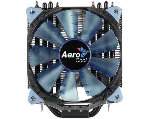 Устройство охлаждения(кулер) Aerocool Verkho 4 Dark Soc-FM2+/AM2+/AM3+/AM4/1150/1151/1155/2011/ 4-pin 15-27dB Al+Cu 140W 678gr Ret