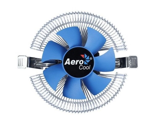 Вентилятор для процессора Aerocool Verkho i 90W(4пин, 775/1155, 12.2-29.7дБ, 1200-2500об/мин, Al PWM/ Clip)