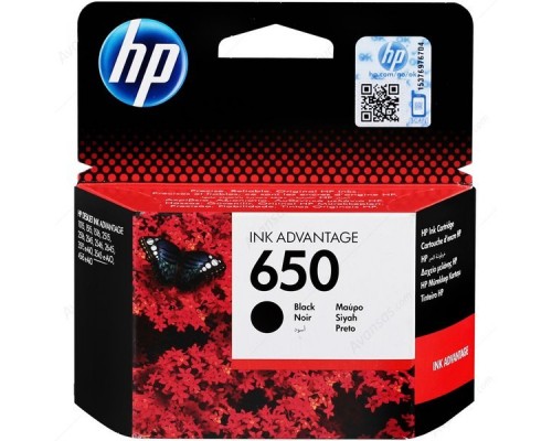 Картридж HP 650 Black Ink Cartridge