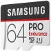 Карта памяти MicroSDXC 64Gb Samsung PRO Endurance MB-MJ64GA/RU class10 UHS-I U1 + Adapter R100 W30