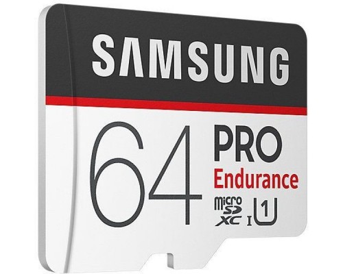 Карта памяти MicroSDXC 64Gb Samsung PRO Endurance MB-MJ64GA/RU class10 UHS-I U1 + Adapter R100 W30