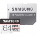 Карта памяти MicroSDXC 64Gb Samsung PRO Endurance MB-MJ64GA/RU class10 UHS-I U1 + Adapter R100 W30