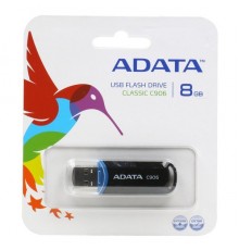 Флэш-диск USB 2.0  8Gb A-Data C906 AC906-8G-RBK Black                                                                                                                                                                                                     