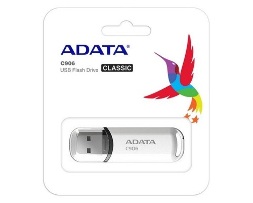 Флэш-диск USB 2.0  16Gb A-Data C906 AC906-16G-RWH White