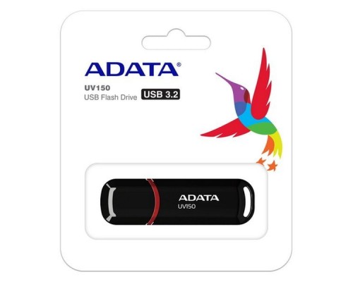 Флэш-диск USB 3.0  16Gb A-Data UV150 AUV150-16G-RBK Black