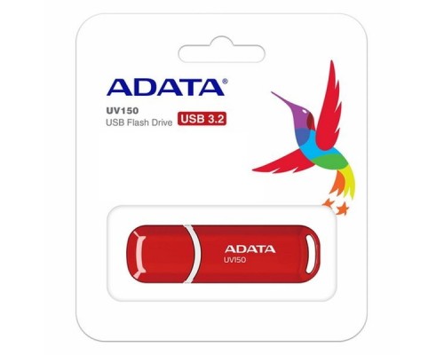 Флэш-диск USB 3.0  16Gb A-Data UV150 AUV150-16G-RRD Red