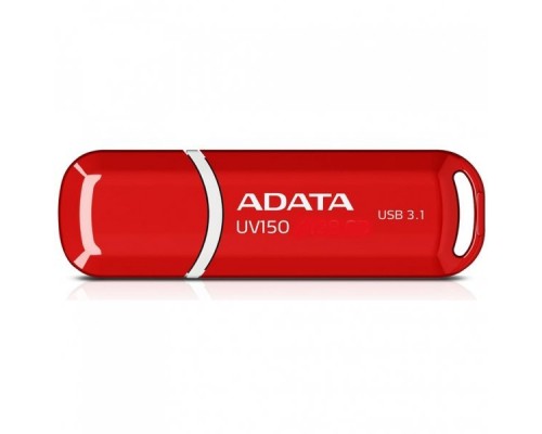 Флэш-диск USB 3.0  64Gb A-Data UV150 AUV150-64G-RRD Red