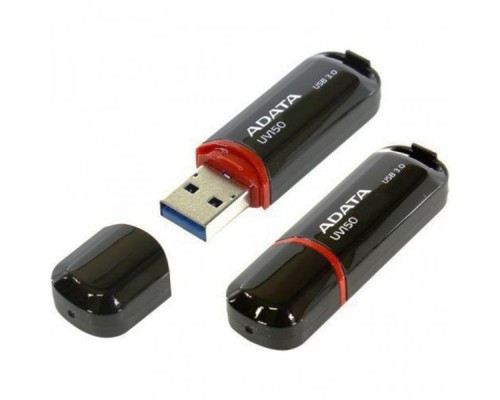 Флэш-диск USB 3.0  64Gb A-Data UV150 AUV150-64G-RBK