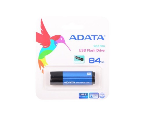 Флэш-диск USB 3.0  64Gb A-Data S102 Pro AS102P-64G-RBL