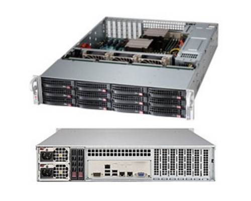 Платформа SuperMicro SSG-6028R-E1CR12T x12 LSI3108 2x920W (SSG-6028R-E1CR12T)