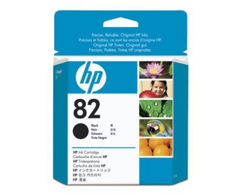 Картридж струйный HP CH565A (№82) Чёрный