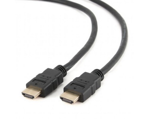 Кабель HDMI Cablexpert CC-HDMI4-15M, 15м, v1.4, 19M/19M, черный, позол.разъемы, экран, пакет