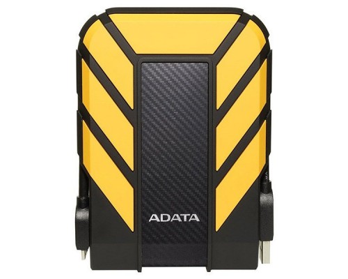 Внешний жесткий диск ADATA 2Тб USB 3.1 Цвет желтый AHD710P-2TU31-CYL