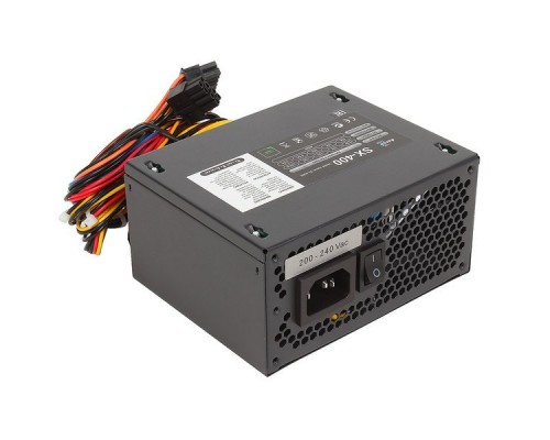 Блок питания Aerocool 400W SX-400 , SFX, 24-Pin, 4+4-Pin, 3x SATA, 1x MOLEX, 80mm fan