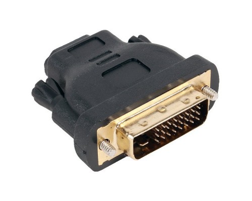 Переходник Aopen HDMI 19F to DVI-D 25M позолоченные контакты ACA312