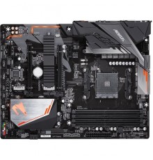 Материнская плата GigaByte B450 AORUS ELITE SAM4 AMD B450 2xPCI-E DVI+HDMI GbLAN SATA RAID ATX 4DDR4 (RTL                                                                                                                                                 