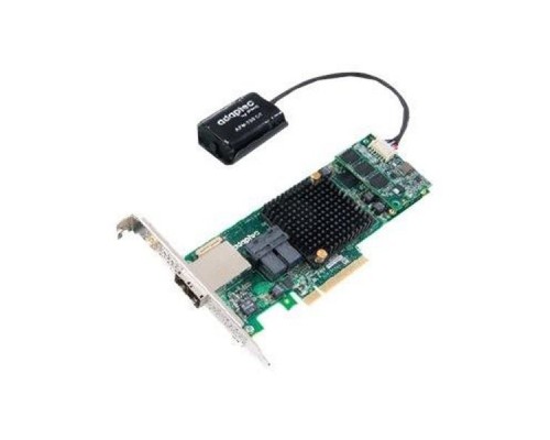 Контроллер Adaptec ASR-8885Q 2277100-R SGL PCI-E x8, 16-port (8 int/8 ext) SAS/SATA, RAID, 1Gb