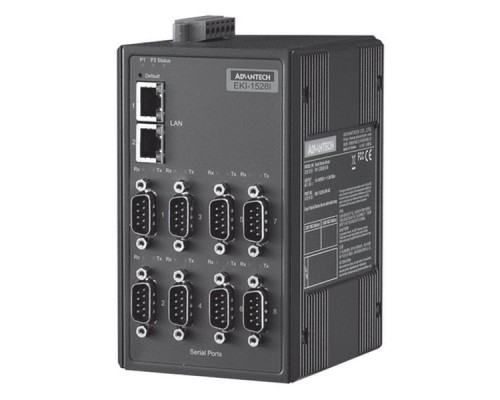 Коммутатор EKI-1528i-DR-AE   8-port RS-232/422/485 Device Server Advantech