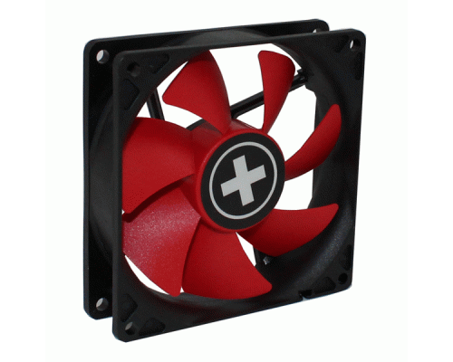 Кулер XILENCE case fan, XPF80.R.PWM, 80mm Red Wing, Hydro bearing, PWM