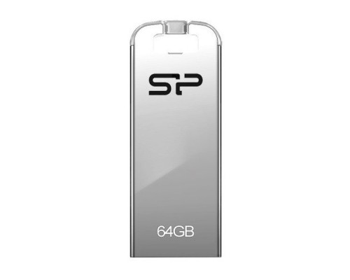 Флеш накопитель 64GB Silicon Power Touch T03, USB 2.0, Нерж. сталь