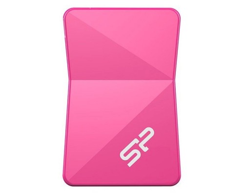 Флеш накопитель 16GB Silicon Power Touch T08, USB 2.0, Розовый