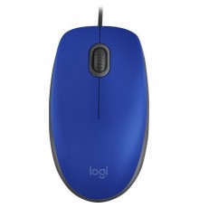 Мышь Logitech M110 Silent синий оптическая (1000dpi) USB (2but)                                                                                                                                                                                           