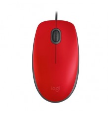 Мышь (910-005489) Logitech Mouse M110 SILENT Red USB                                                                                                                                                                                                      