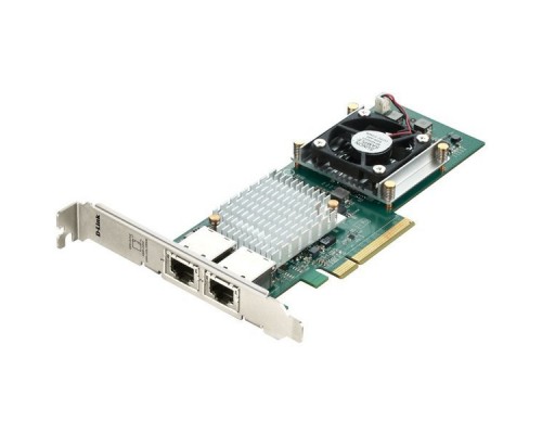 Адаптер D-Link DXE-820T PCI Express с 2 портами 10GBase-T