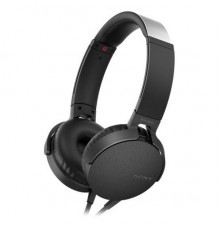 Гарнитура накладные Sony MDR-XB550AP 1.2м черный проводные (оголовье)                                                                                                                                                                                     