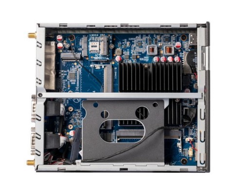 Платформа системного блока с ЦПУ DL10J, Intel Celeron J4005 dual core 2.7GHz Fanless Support 1080P FHD /HDMI+DP+D-sub/2xDDR4L 2400 Mhz SODIMM Max 8GB/ 10/100/1000 Ethernet, 802.11 b/g/n WLAN /2xCOM/SD card reader, 40W adapter  RTL