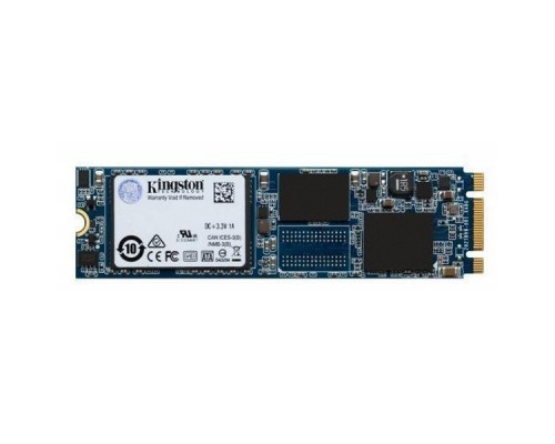 Жесткий диск SSD M.2 2280 960GB Kingston UV500 Client SSD SUV500M8/960G SATA 6Gb/s, 520/500, IOPS 79/45K, MTBF 1M, 3D TLC NAND, 480TBW, RTL (274080)