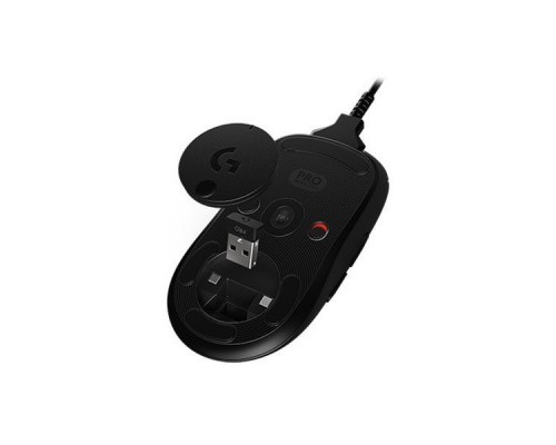 Мышь Logitech G PRO Wireless черный оптическая (16000dpi) беспроводная USB2.0 игровая (6but)