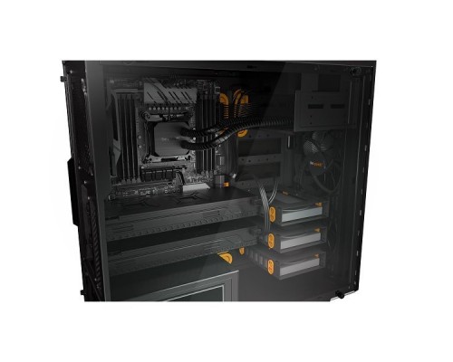 Корпус BeQuiet Pure Base 600 Orange w/o PSU, Window