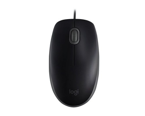 Мышь Logitech  Mouse B110 Silent USB Black