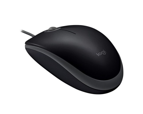 Мышь Logitech  Mouse B110 Silent USB Black