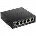 Коммутатор D-Link DES-1005P/B1A 5x100Mb 4PoE 60W неуправляемый