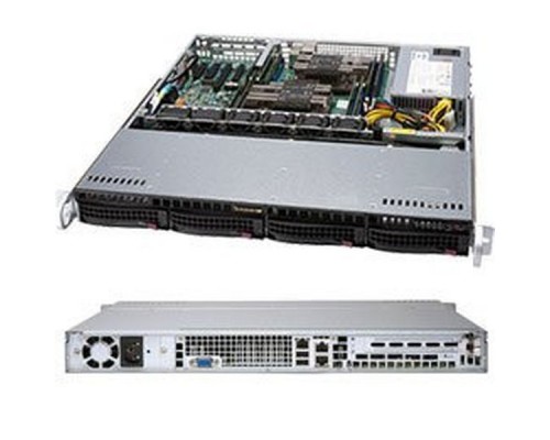 Корпус SuperMicro CSE-813MF2TQC-505CB 500W черный