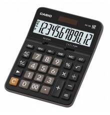 Калькулятор настольный Casio DX-12B черный/коричневый 12-разр.                                                                                                                                                                                            