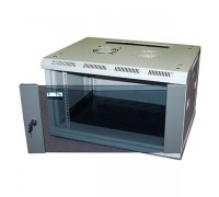Шкаф коммутационный Lanmaster Lite TWT-CBWL-15U-6X4 15U 600x450мм пер.дв.стекл несъемн.бок.пан. 30кг серый                                                                                                                                                
