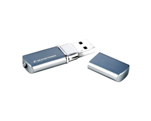 Флэш-диск USB 2.0 8Gb Silicon Power LuxMini 720 SP008GBUF2720V1D Deep blue