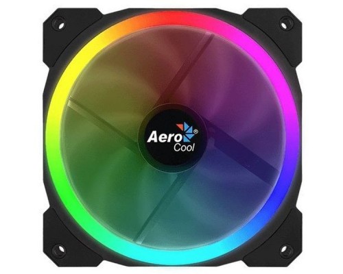 Вентилятор Aerocool Orbit 120x120mm 3-pin 14dB 153gr LED Ret