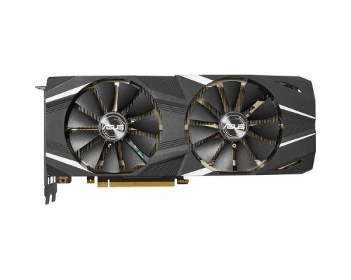 Видеокарта 11Gb PCI-E DDR6 ASUS DUAL-RTX2080TI-A11G (RTL) HDMI+3xDP+USB-C RTX1080TI